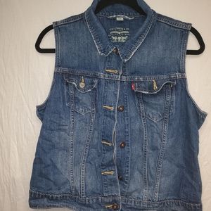 Denim vest